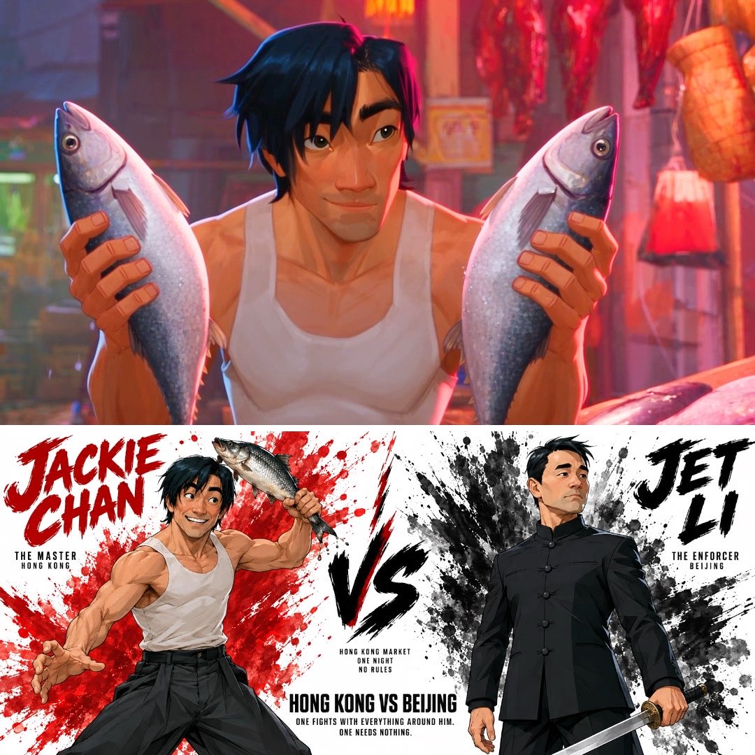Jet Li had a sword. Jackie Chan had everything else 🥋⚔️ Seedance 2.5 + GPT Image 2.5 Prompt👇🏻