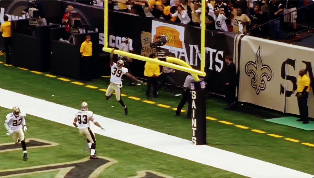 Curtis Deloatch talks through his iconic TD fumble recovery in the Rebirth game 🙌 📺: Saints vs Falcons (7:15 pm CT on ESPN)