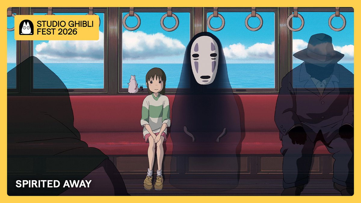 Concluding Studio Ghibli Fest 2026, Hayao Miyazaki's Academy Award-winning masterpiece SPIRITED AWAY returns to theatres October 17-21, celebrating its 25th anniversary. 🐉⛩️