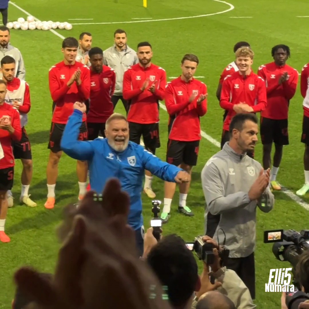Thorsten Fink’in konuşması. ❤️🔥