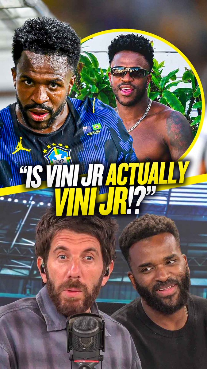 Is Vinicius Jr really Vinicius Jr? 👀 Andy Goldstein isn't 100% sure... 😅