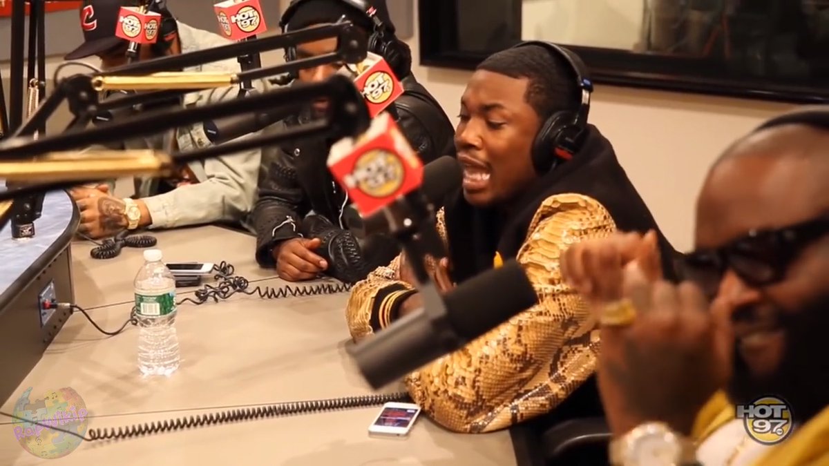 14 years ago today, Rick Ross, Meek Mill & Stalley pulled up at Hot 97 to freestyle with Funk Flex 🔥 (2012)