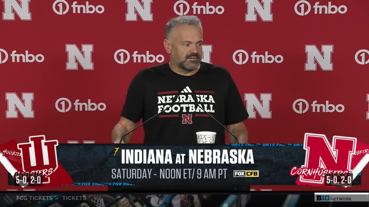 You may have seen Matt Rhule on HBO last night. The Nebraska Football coach discusses his Lanterns cameo 👇