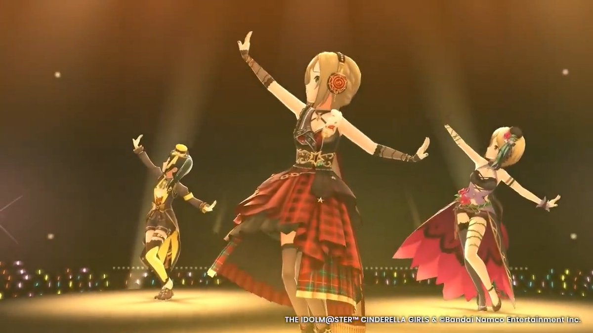 Get into the fall with "Akikaze Ni Te Wo Futte". ✨THE IDOLM@STER CINDERELLA GIRLS 🍂 Yumi Aiba 🍂 Riina Tada 🍂 Yuka Nakano #idolmaster