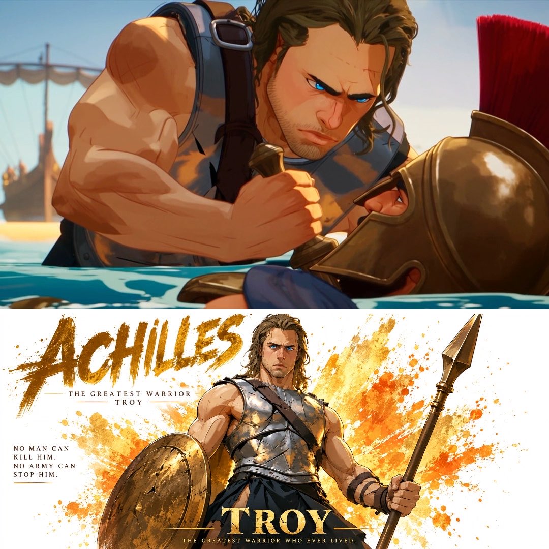 Achilles didn’t fight wars. He ended them⚔️ Seedance 2.5 + GPT Image 2.5 Prompt👇🏻