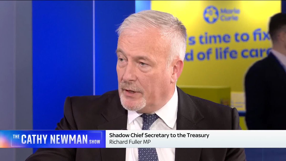 Tory grandees who say the party should scrap the pension triple lock are "mistaken", says shadow minister Richard Fuller. Lord Gove, Lord Hague and Sir Jeremy Hunt have called for the triple lock to be reformed, but Kemi Badenoch says it's the 'right policy'. 📺 Sky 501 and YT