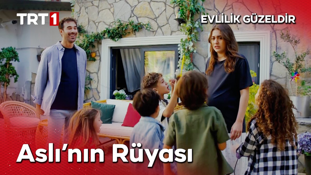 Aslı'nın Can'la evli ve çocuklu rüyası. #EvlilikGüzeldir Evlilik Güzeldir
