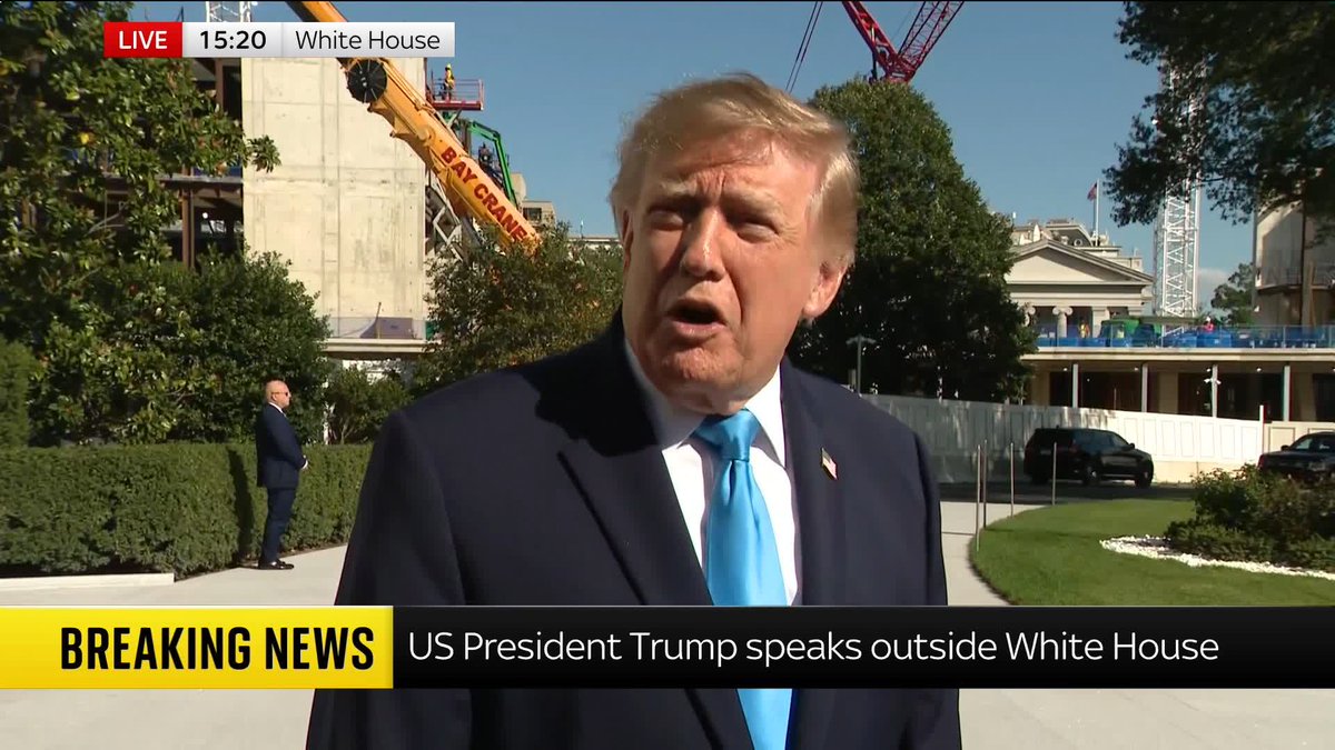 Donald Trump says US bombers that were being kept at RAF Fairford were moved 'around a little bit, not very far' after 'some threats'. Read more: