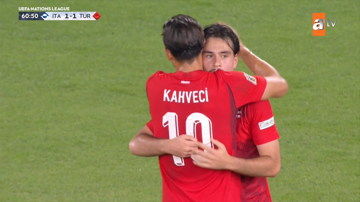 #İtalya: 1 - #Türkiye: 1 Gol: Aral Şimşir ⚽ (Dk. 61) #BizimÇocuklar🇹🇷 | #NationsLeague | #UNL | #ITATUR @fuzulev