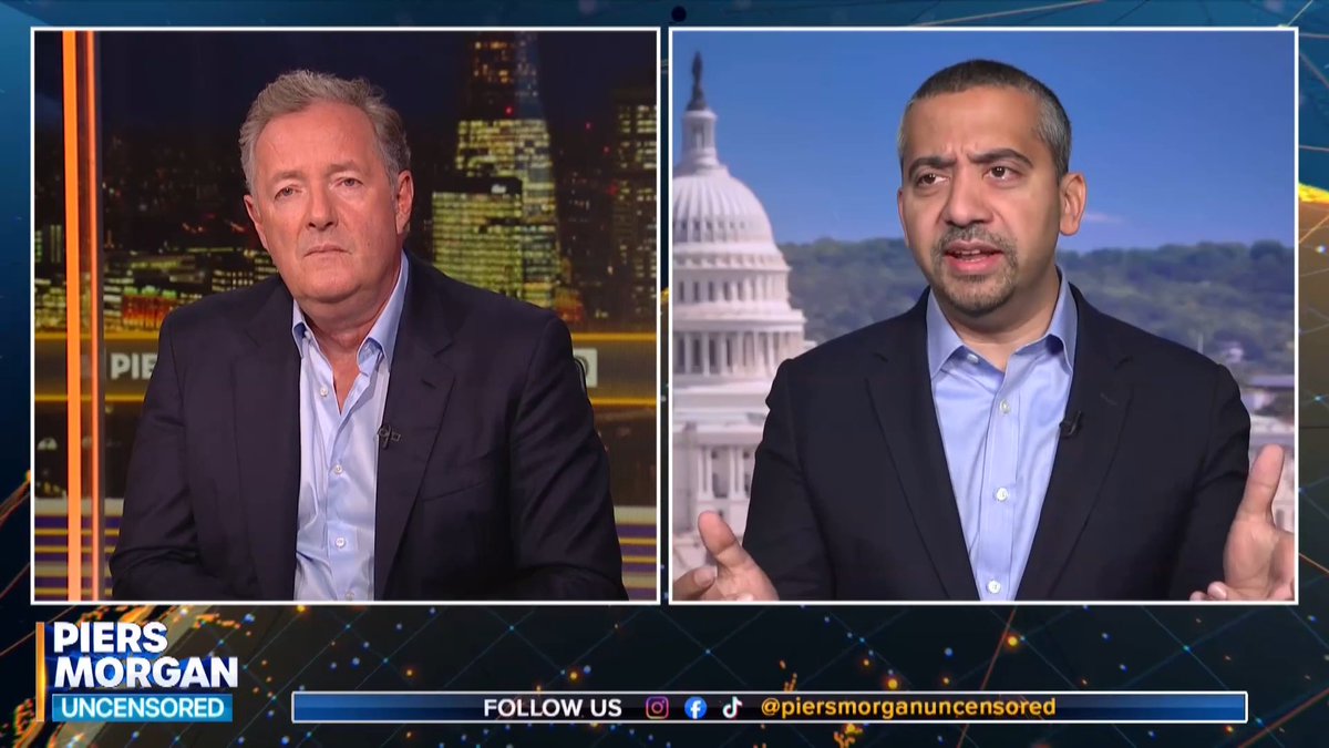 “They use threatening mafia language!” Mehdi Hasan takes aim at the IDF as the row over journalists in Gaza intensifies. Watch more 👇 📺 Piers Morgan | Mehdi Hasan