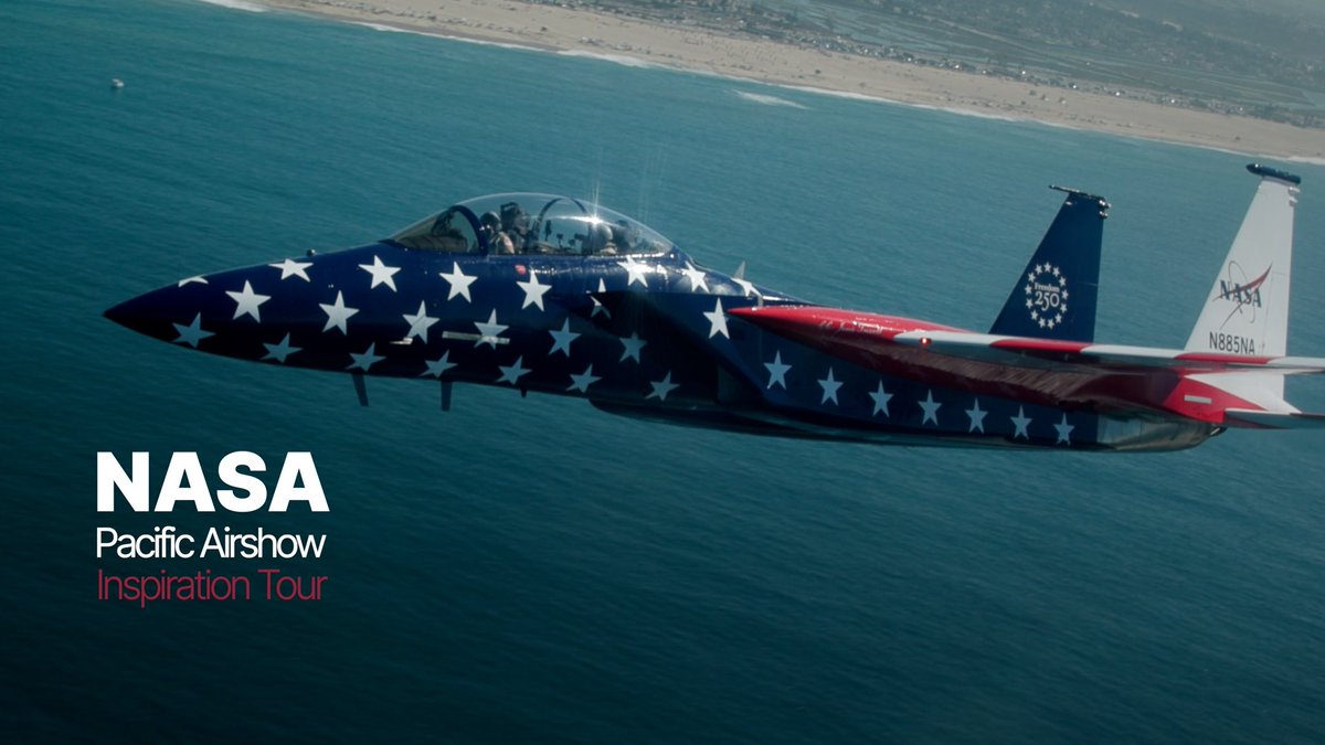 Somewhere on that beach is a future pilot, engineer or astronaut. That’s why we fly. An incredible weekend over Huntington Beach with our NASA team at Pacific Airshow. America has big missions ahead, and we’re going to need the next generation ready to take them on.