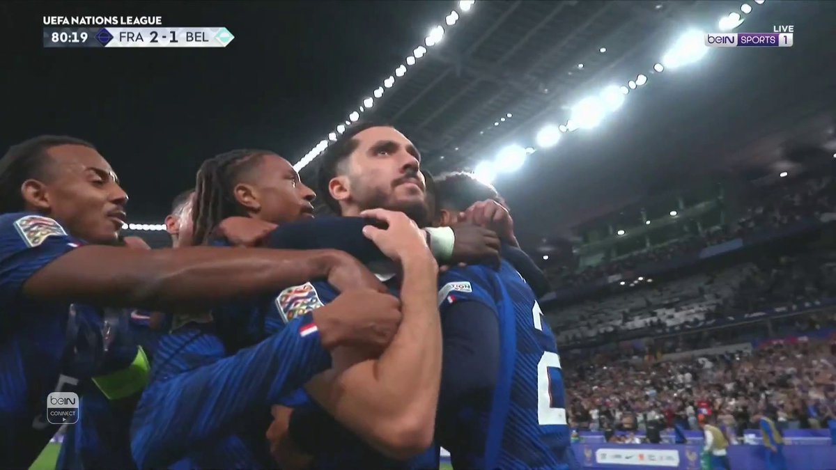 🔥 سيناريو مثير...ريان شرقي يبصم على الهدف الثاني لمنتخب "الديوك" ⚽🇫🇷 #دوري_الأمم_الأوروبية