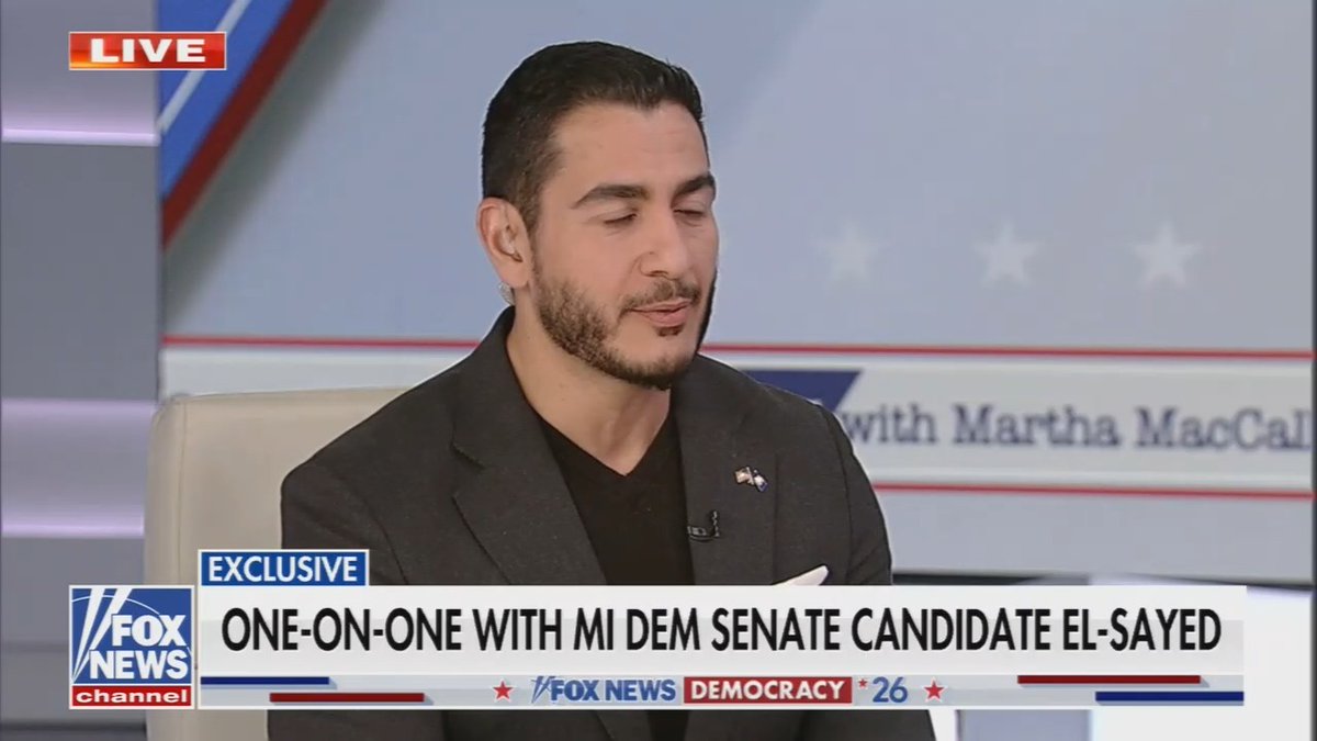 Abdul El-Sayed: We need good schools, clean air, clean water, healthcare, childcare. The government should be able to offer these basic things. Fox: We pay so much money for these services El-Sayed: The reason we pay so much money is because we're fighting wars we shouldn't be fighting and because we cut taxes for the richest people.