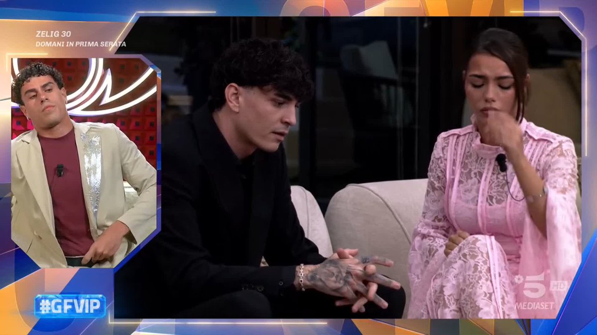 E il confronto si sposta su Roncaccia: ora Gianmarco si rivolge direttamente a lui… #GFVIP
