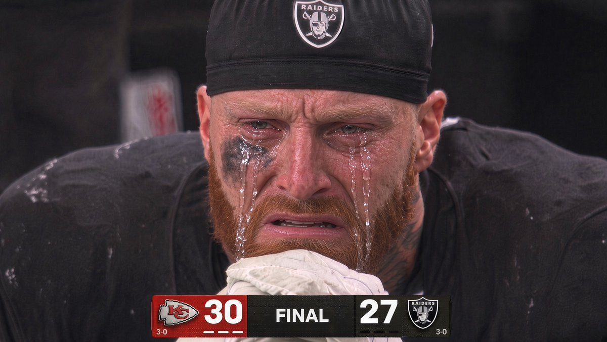 Raiders announcers lament the greatness of the undefeated Kansas City Chiefs