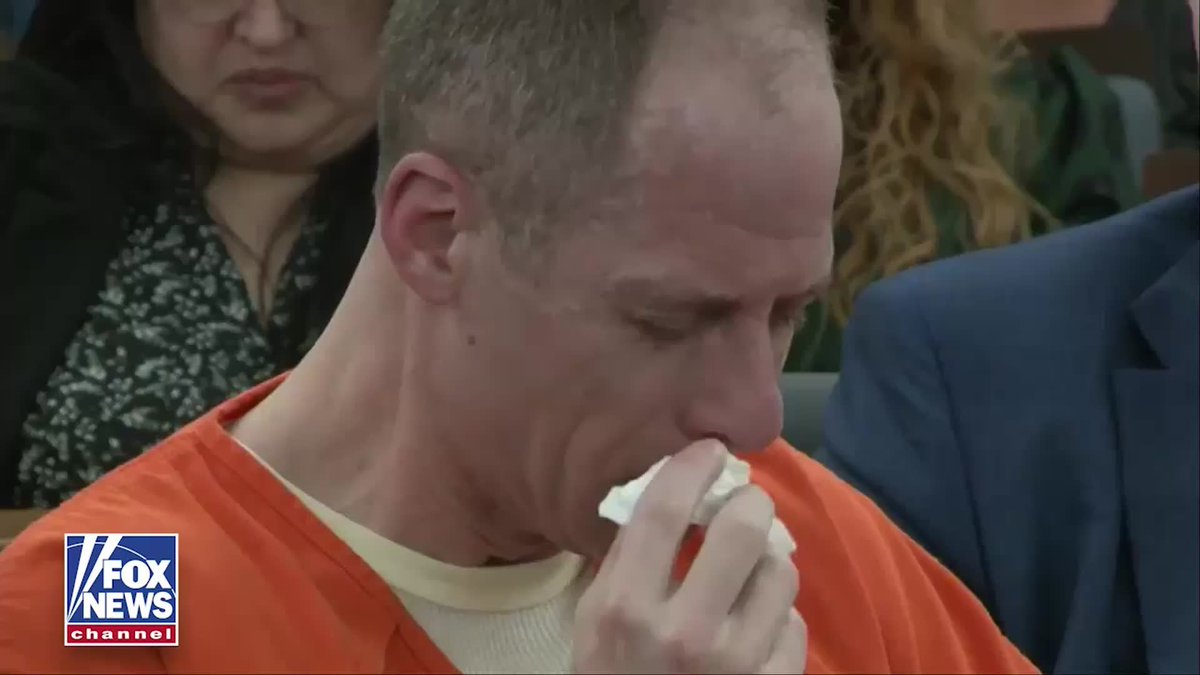 "And by the way, I don't plan on coming to see you." Former "American Idol" contestant Caleb Flynn sobs in court while hearing letters from his daughters read in court before he is sentenced for murdering their mother, Ashley Flynn. A jury convicted Flynn on all nine charges, including aggravated murder One daughter asks why he killed their mother, while another, Alyssa, makes clear that she does not plan to visit him in prison. As his daughter's words are read aloud, Flynn weeps into a tissue at the defense table.