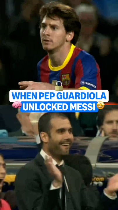 When Pep Guardiola unlocked Messi at Barcelona 🔓👀