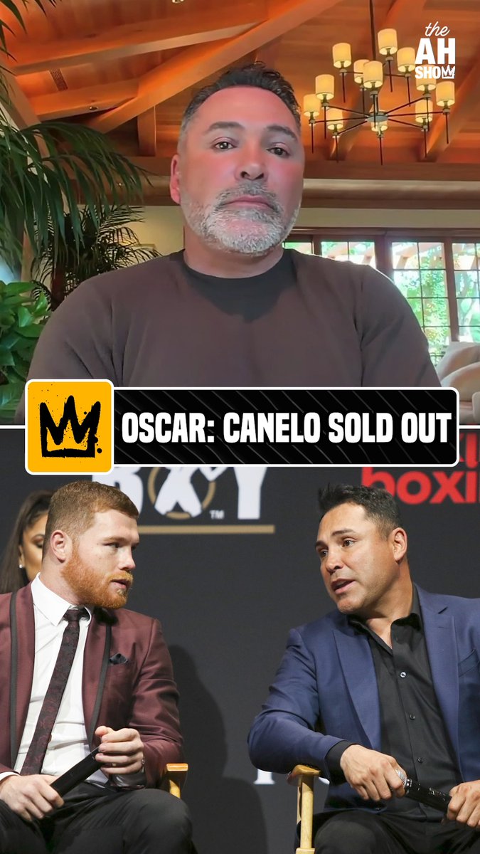 Oscar De La Hoya was tough on how Canelo is handling the end of his boxing career 😳 #HelwaniShow
