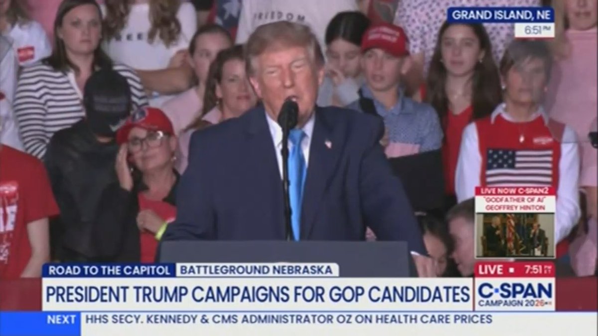 Trump: They say I'm the GOAT, better than Washington and Lincoln