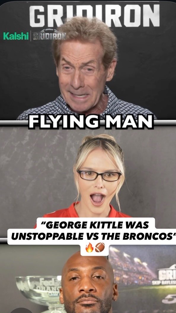 Kittle took off and looked like Jerry Rice.
