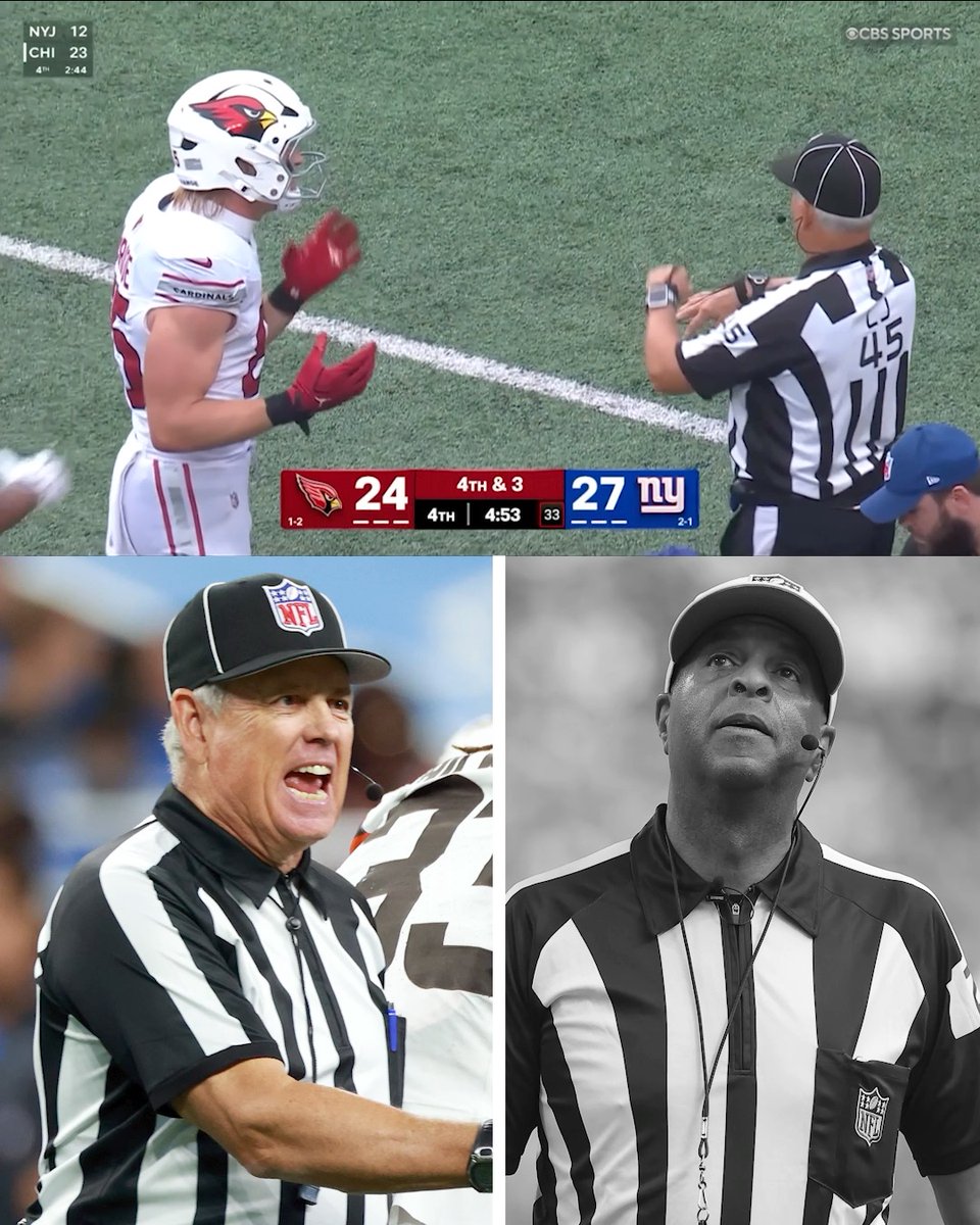 La NFL anunció la suspensión de los referees, Jeff Seeman y Adrian Hill, por conductas poco profesionales hacia dos jugadores. Seeman fue suspendido por dos juegos por, aparentemente, insultar a Trey McBride, mientras que Hill fue suspendido por un juego por gritarle a Eric Wilson después de que el linebacker de los Vikings chocara con él por accidente 🫣.