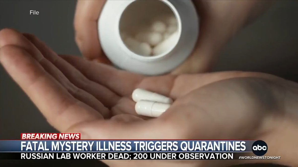 A Russian lab worker has died from a case of suspected pneumonic plague linked to a research facility in Siberia, according to Russian officials. ABC News has confirmed at least three hospitals in the region are quarantined. Elizabeth Schulze reports.