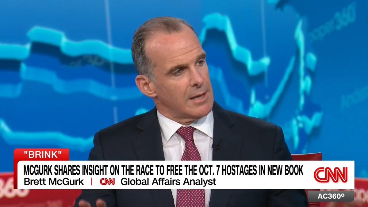 A new book goes inside the high-stakes negotiations to secure the release of the Israeli hostages who were kidnapped on October 7, 2023. "We faced, from the beginning, irreconcilable positions," says Brett McGurk, CNN global affairs analyst and author of "Brink."