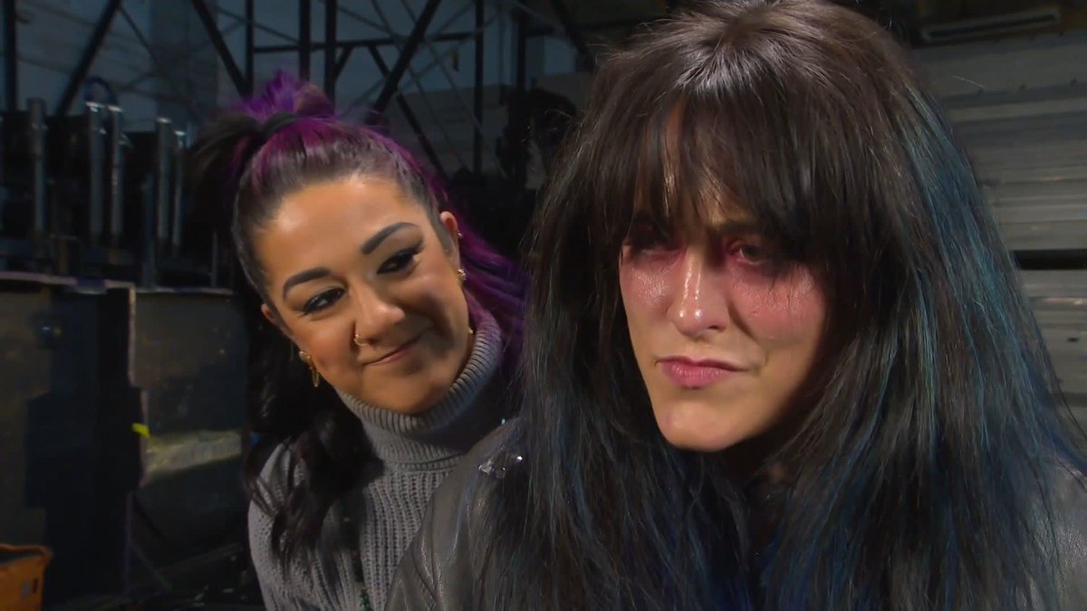 Bayley is DEFINITELY in the head of Lyra Valkyria 👀 Bayley
