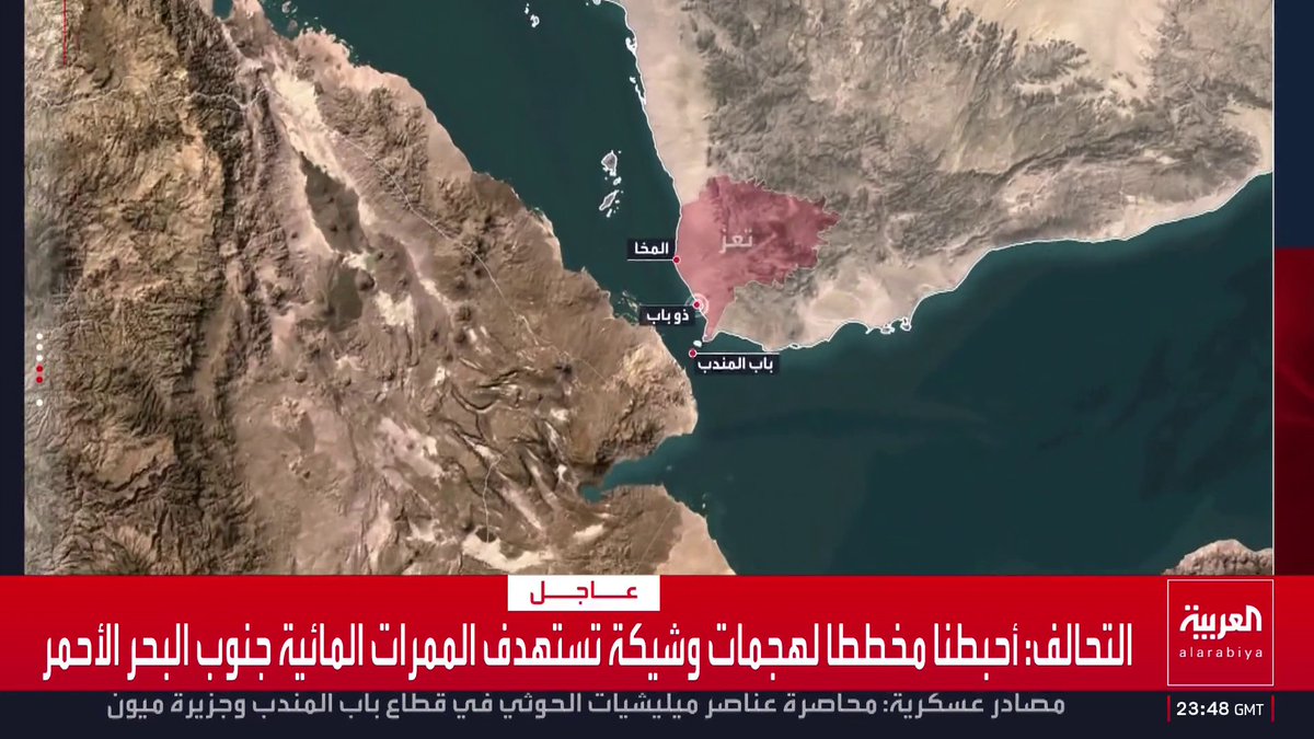 بعد تثبيت السيطرة على ذوباب وميون والمخا.. باب المندب يمنح القوات الحكومية اليمنية ورقة بحرية ولوجستية أوسع.. ويعقد وصول تعزيزات الحوثيين وإمداداتهم