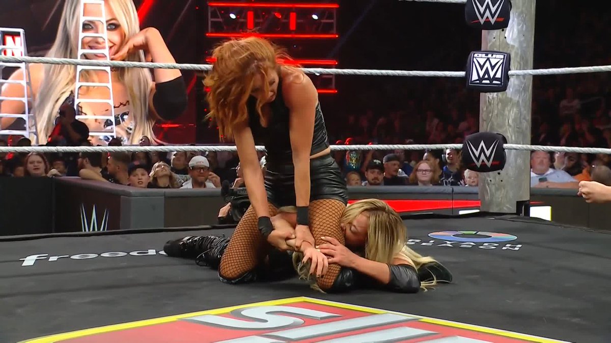 That's one way to reverse the match 😬 LIV Morgan