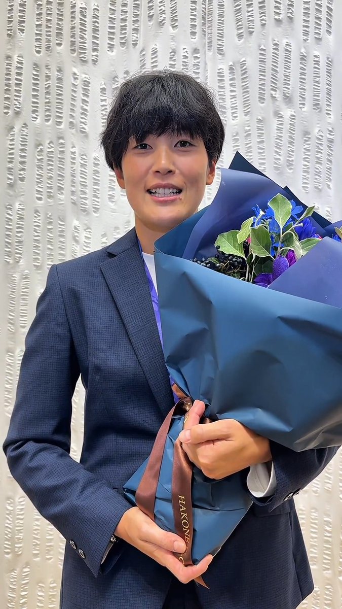 🏅浅野菜摘 (ちふれASエルフェン埼玉) 『3連覇できて、ほんとに良かった』 セレモニーに参加した選手の声をお届け🗣️ #なでしこジャパン #サッカー日本代表