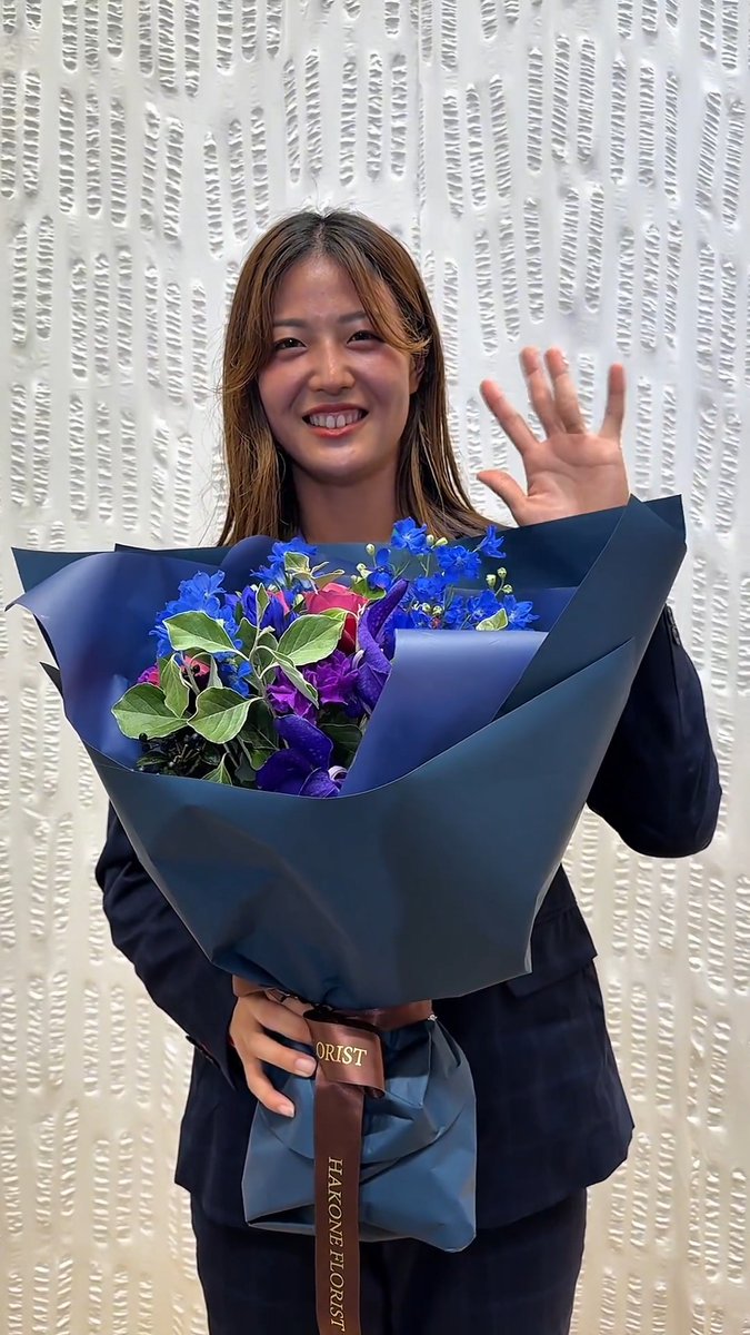 🏅福田史織 (三菱重工浦和レッズレディース) 『女子サッカー・WEリーグを盛り上げていくために、もっと頑張りたい』 セレモニーに参加した選手の声をお届け🗣️ #なでしこジャパン #サッカー日本代表