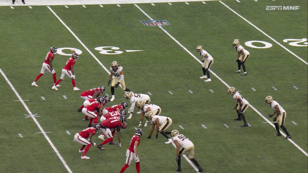 The route work from Jahan Dotson 😳 Falcons at Saints on ESPN Stream on NFL+