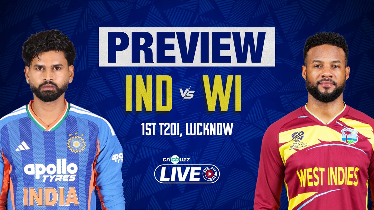 ODIs done, T20I battle begins! 🔥 Can India keep on marching? 👀 Catch the full preview 📲 #INDvWI
