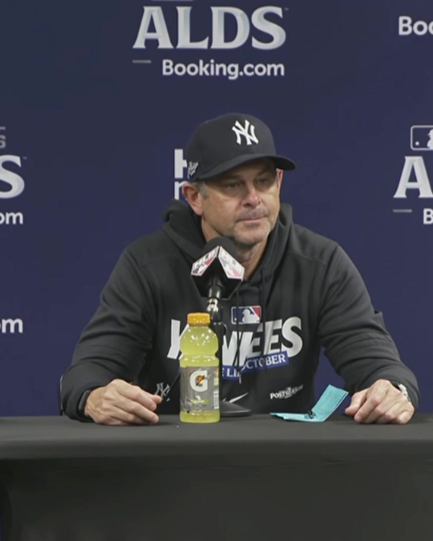 "Whatever it takes, we've got to do it offensively and we've gotta be able to score some runs and do a better job of preventing than we did tonight" - Aaron Boone