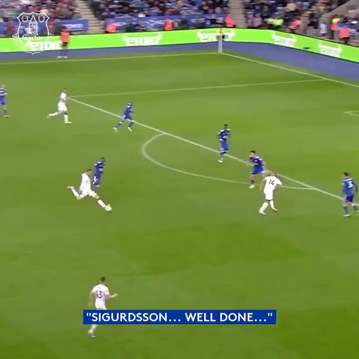 🗓️ OTD in 2018. Everton win 2-1 at Leicester after goals from Richarlison Andrade and Gylfi Sigurdsson. Bernard Duarte set up the opener with a superb run and cross on his first Premier League start #EFC