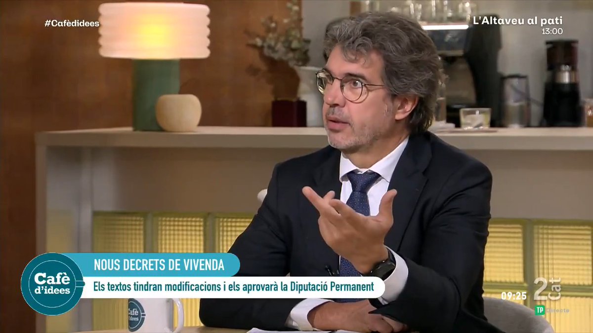 🗣️ "De Tarradellas a Illa, no s'ha adoptat una sola mesura per eliminar l'especulació, s'han adoptat mesures per eliminar les conseqüències" ☕ Pablo Feu, advocat expert en habitatge, considera que "construir més" és una "autèntica salvatjada jurídica" 📲