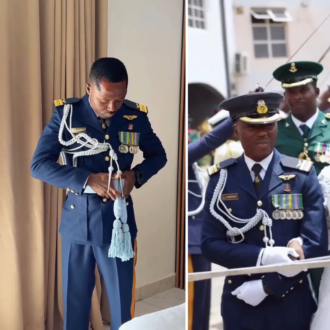 According to Sahara Reporters, Squadron Leader Ahamefule Man-Ugwueje has been identified as the Nigerian Air Force personnel among those on board the ATR-42-500MP aircraft with registration number NAF 931, which cr@shed in Igbokoda, Ondo State, on Monday. According to the report, he got married to Flight Lieutenant on September 20, just two weeks ago, in an elaborate wedding ceremony in Abuja.