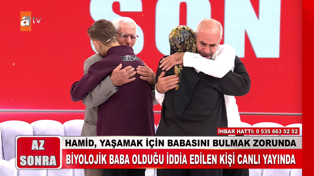 Müge Anlı'da duygusal kavuşma... Hamid'i büyüten manevi babaannesi ve dedesi canlı yayında! #MügeAnlıİleTatlıSert #MügeAnlı atv