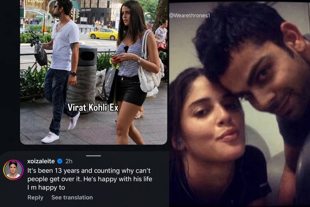 Meet Virat kohli's Ex lzabelle Leite 😳 After 13 years lzabelle Leite finally confirmed in the comments that she was in a relationship with Virat kohli. Someone posted a reel on Instagram featuring Izabelle Leite and Virat Kohli, calling her his EX She commented "it's been 13 years and counting. Why can’t people get over it? He’s happy with his life, I'm happy too" She’s beautiful though. I wonder how their breakup happened, guys?