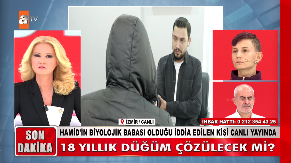 Hamid'in biyolojik babası olduğu iddia edilen kişi canlı yayında! 18 yıllık düğüm çözülecek mi? #MügeAnlıİleTatlıSert #MügeAnlı Müge Anlı ile Tatlı Sert