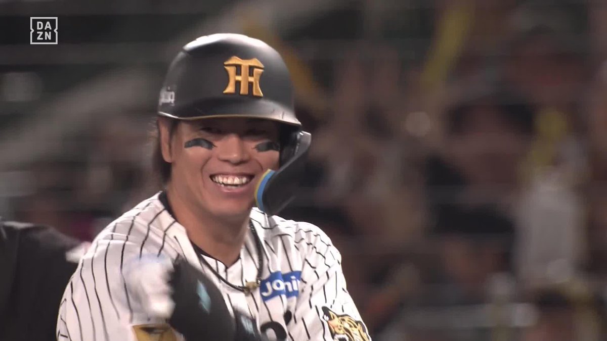 引退する同期に捧ぐ一本 8/14以来の出場機会 梅野隆太郎 鮮やか初球打ち ⚾️阪神×広島 #阪神タイガース #だったらDAZN