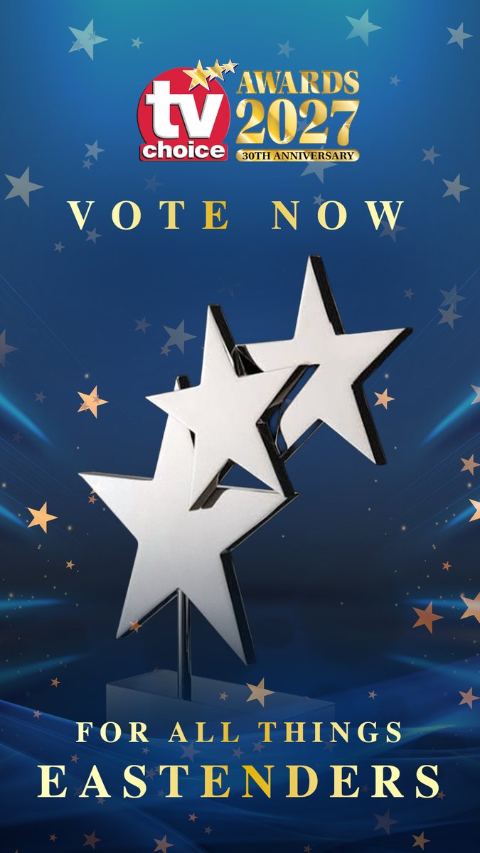 Voting is now open for the TV Choice Magazine Awards! To vote for all things #EastEnders click this link - You can cast first round votes until midnight on Tuesday 20th October. #tvchoiceawards2027