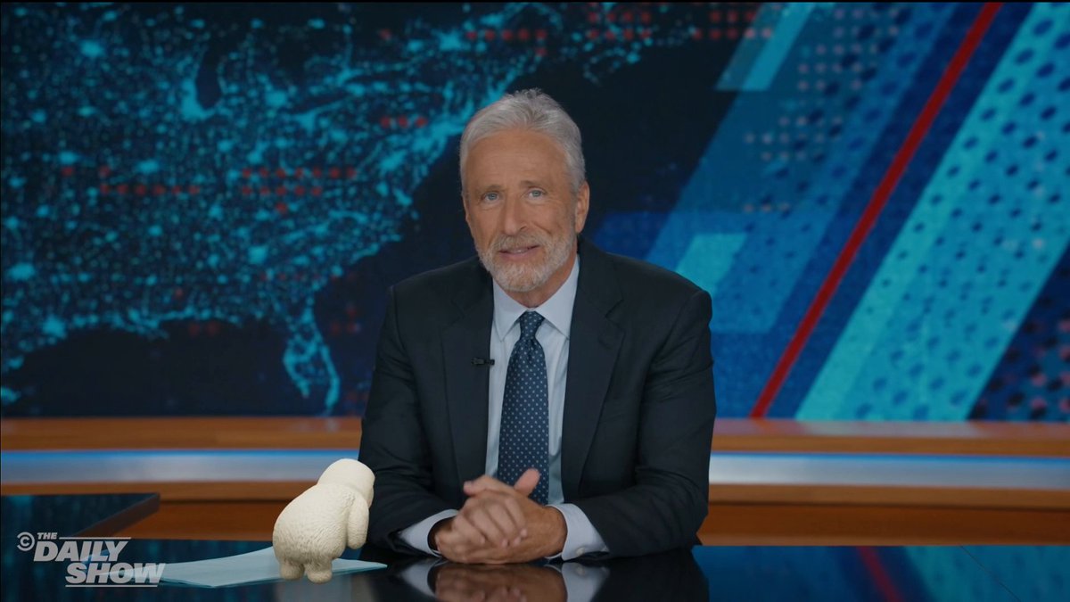 Jon Stewart talks to Meta's Muse, his wittle AI agent friend who is definitely not plotting anything