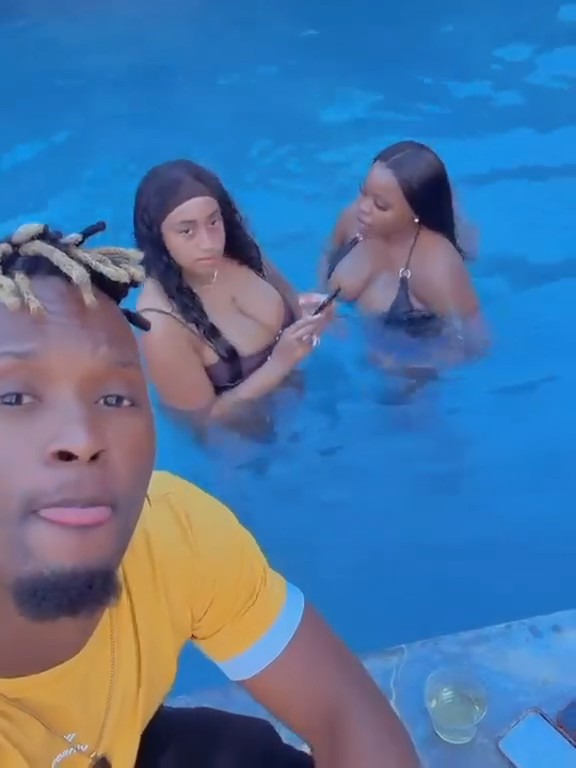 Christina kautachia kizaa zaa cha Harmonize alafu yeye yuko Zanzibar anaenjoy na ma beach boy 😂😂🫴
