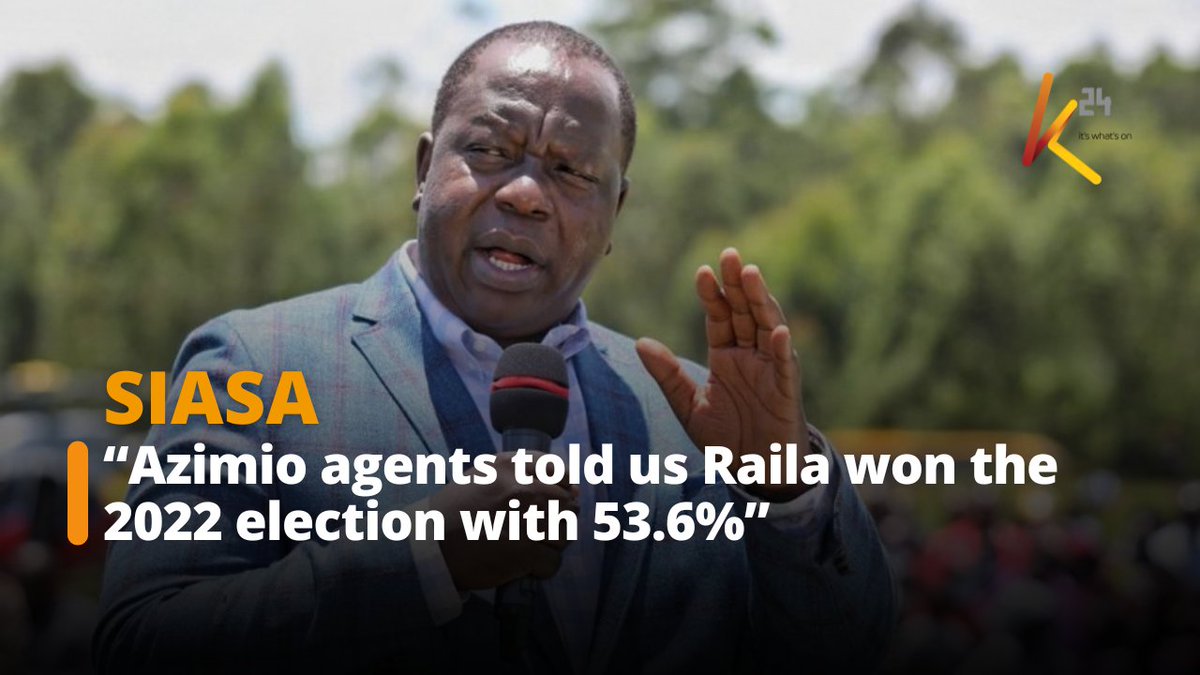 Matiang’i: Azimio agents told us Raila won the 2022 election with 53.6%