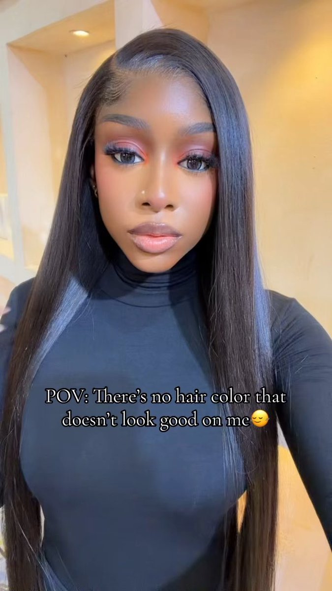 Literally! Theres no hair color that doesn’t look good on me!🙂‍↔️🤌