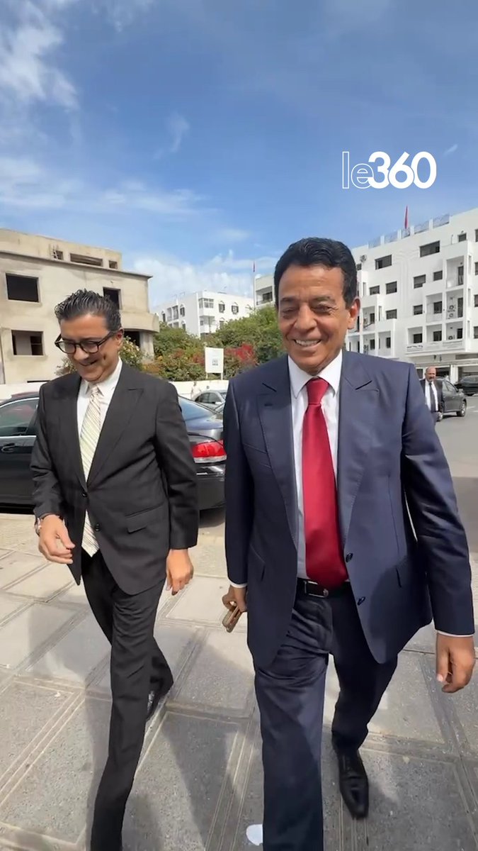 🇲🇦🗳️ Mohamed Joudar (UC) et Abdessamad Archane (MDS) arrivent au siège du PAM pour les consultations sur la formation du gouvernement.