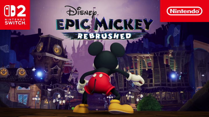 Jump into an epic journey as Mickey Mouse through Wasteland, a realm of forgotten Disney characters. Will you become the epic hero Wasteland needs? Play Disney Epic Mickey: Rebrushed now on Nintendo Switch 2: