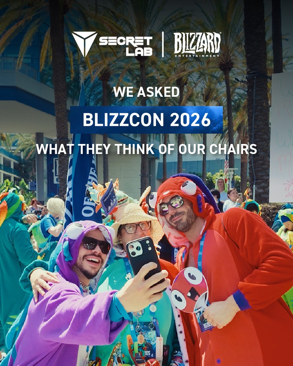 Blizzard fans know what they like. We put some of their favorite Secretlab designs in front of them and got their honest first impressions. See more designs: #worldofwarcraft #overwatch #diablo